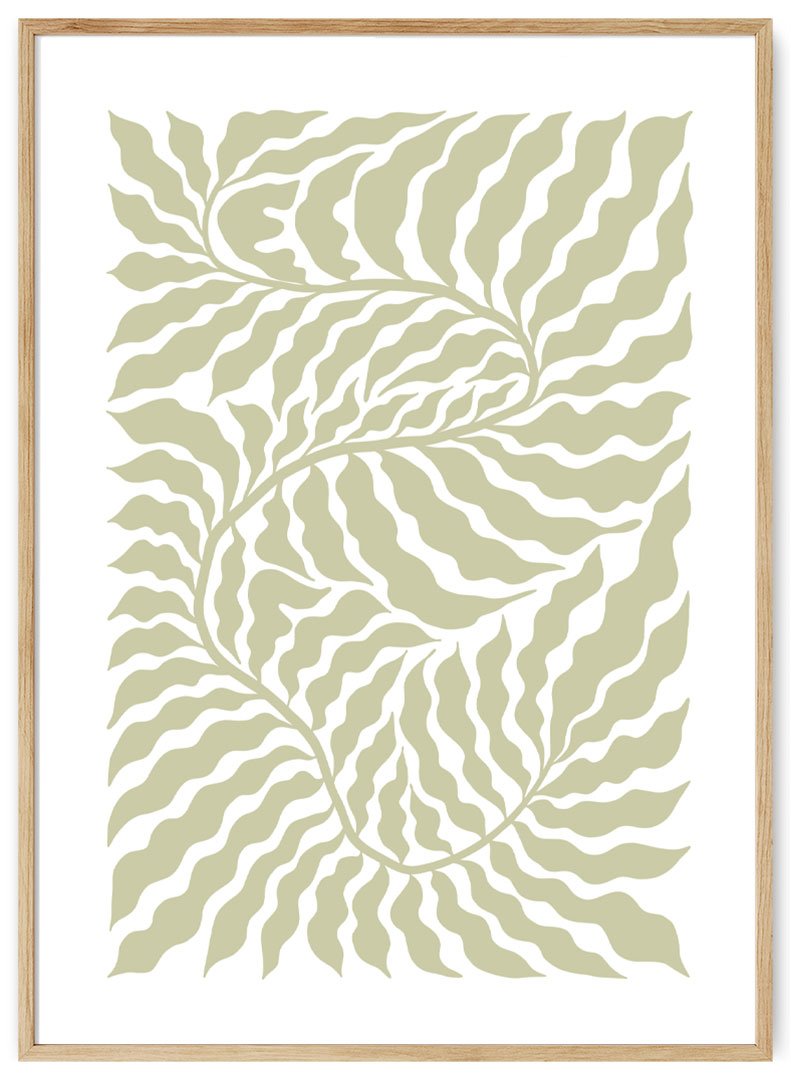 augantis papartis plakatas