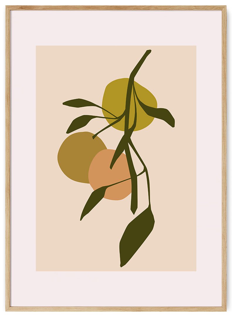 kabantys vaisiai plakatas