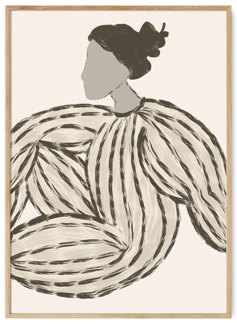 sedinti moteris plakatas-1-1