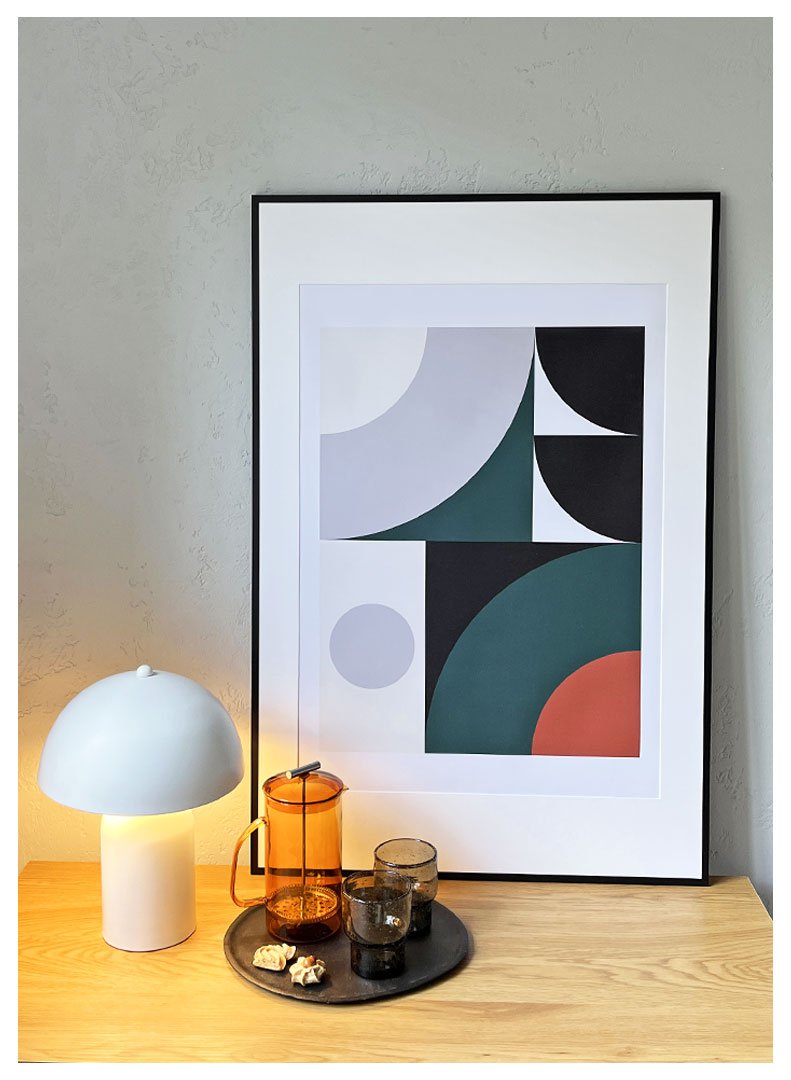 geometrines_figuros_su_zaliu_plakatas