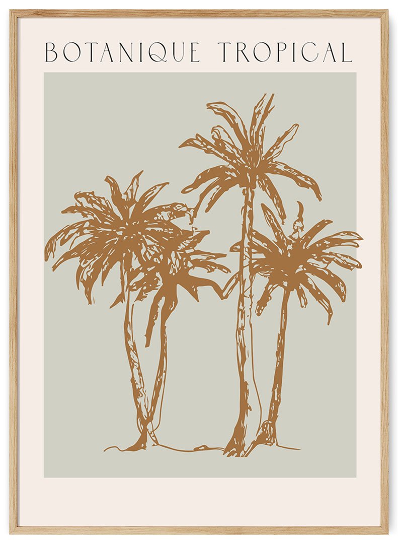 keturios palmes plakatas