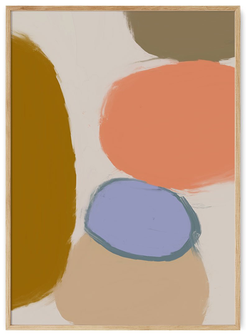 spalvoti kamuoliai plakatas