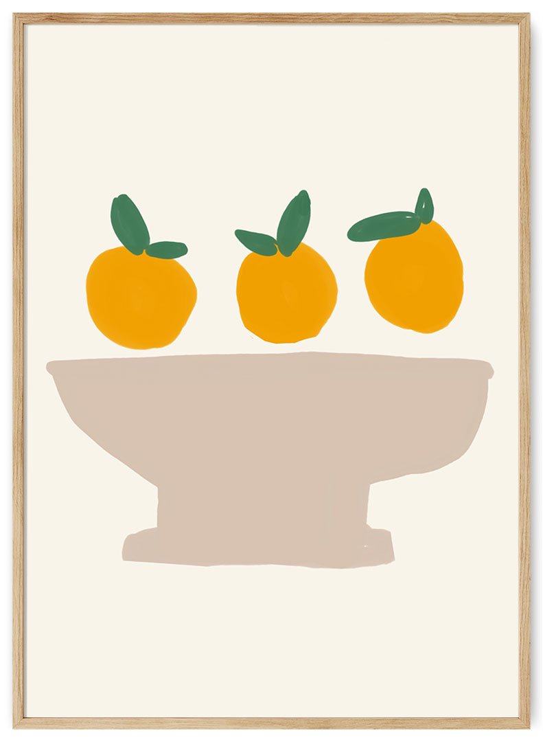 trys apelsinai plakatas