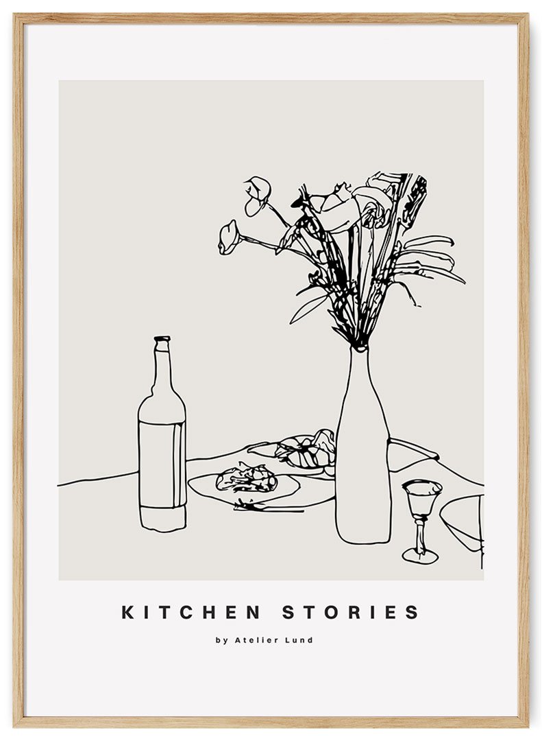 virtuves istorijos plakatas