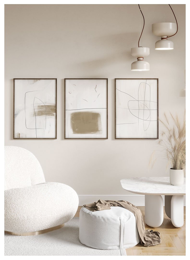 baltas sapnas rinkinys plakatai