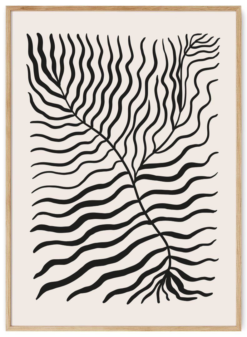 juros augalas plakatas