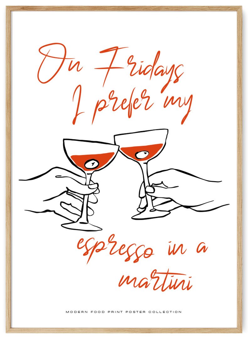 penktadienio nuotaika plakatas