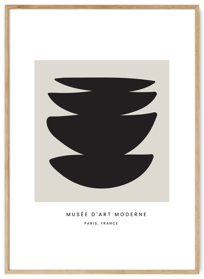 vazos forma plakatas