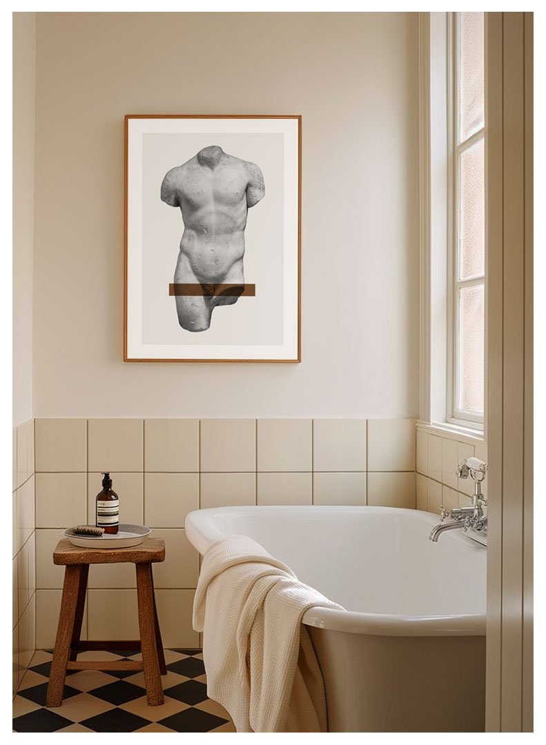 vyro biustas plakatas2