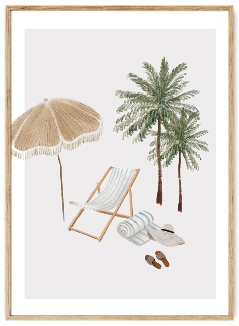 atostogu nuotaika plakatas