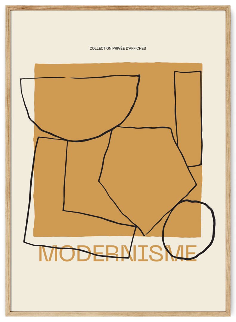 modernus minimalizmas plakatas