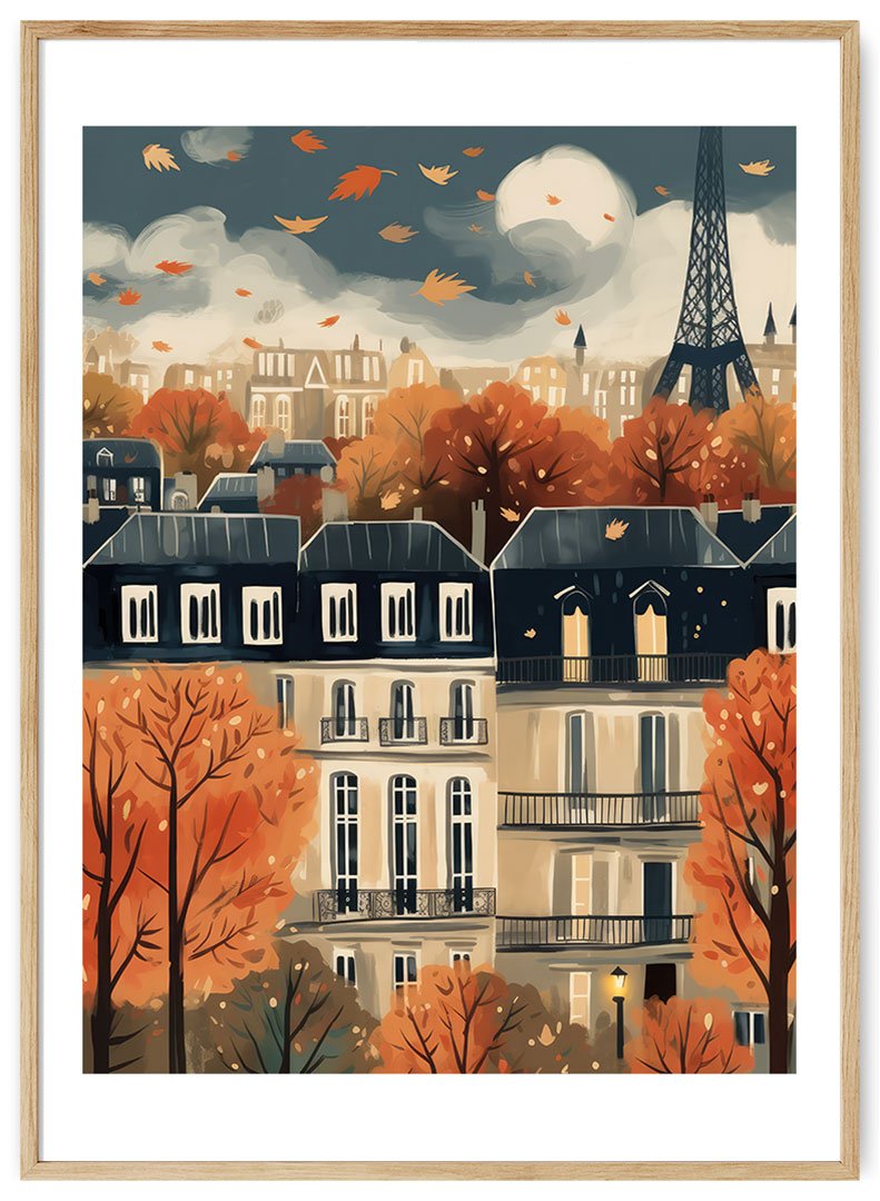 ruduo paryziuje2 plakatas