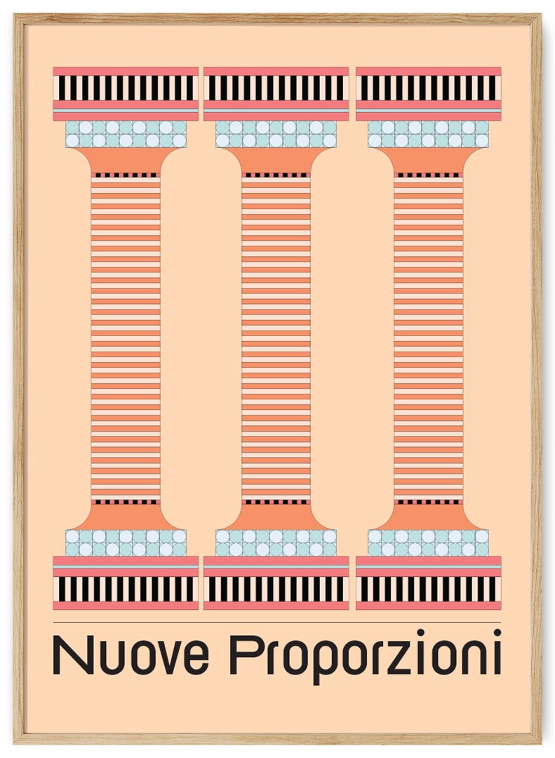 naujos proporcijos plakatas