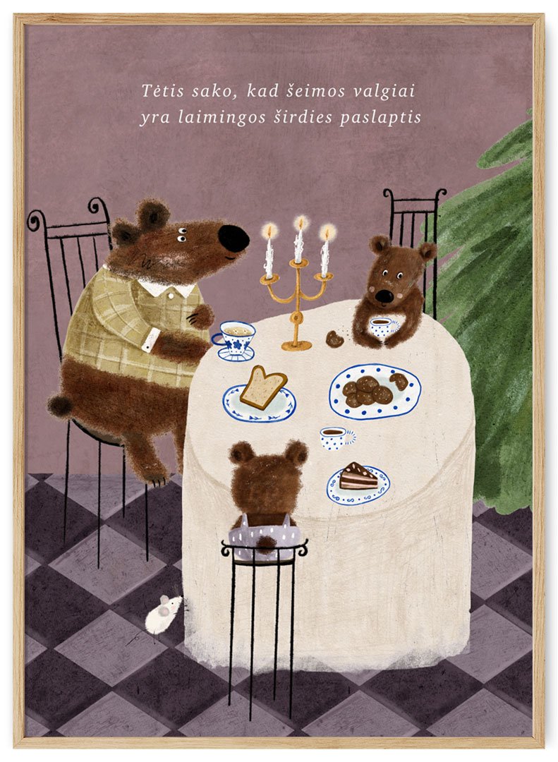 seimos valgiai plakatas