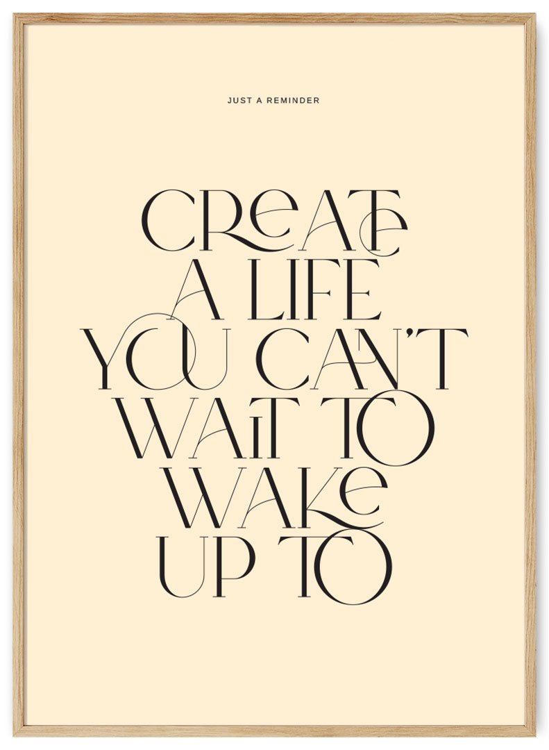 sukurk gyvenima plakatas