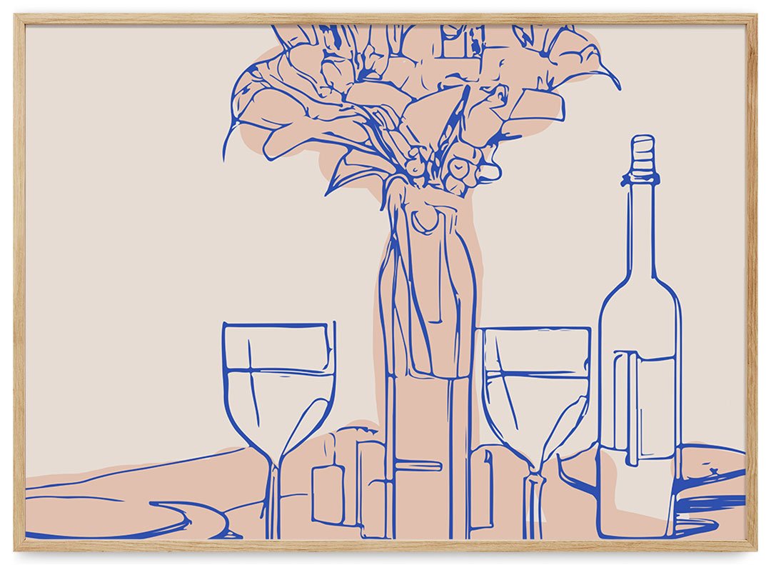 sventinis stalas plakatas