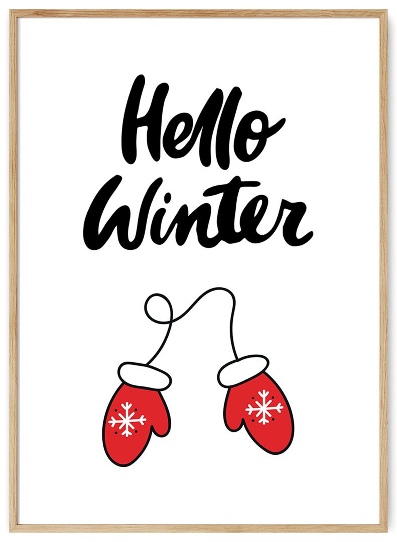 labas ziema plakatas