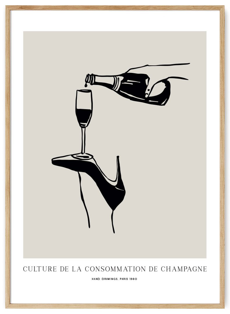 sampano vartojimo kultura plakatas