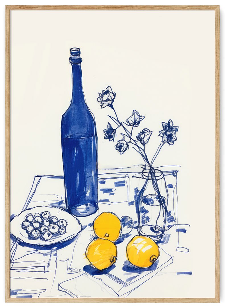 trys citrinos plakatas