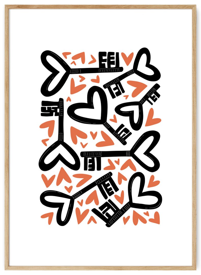 atrask savo meile plakatas