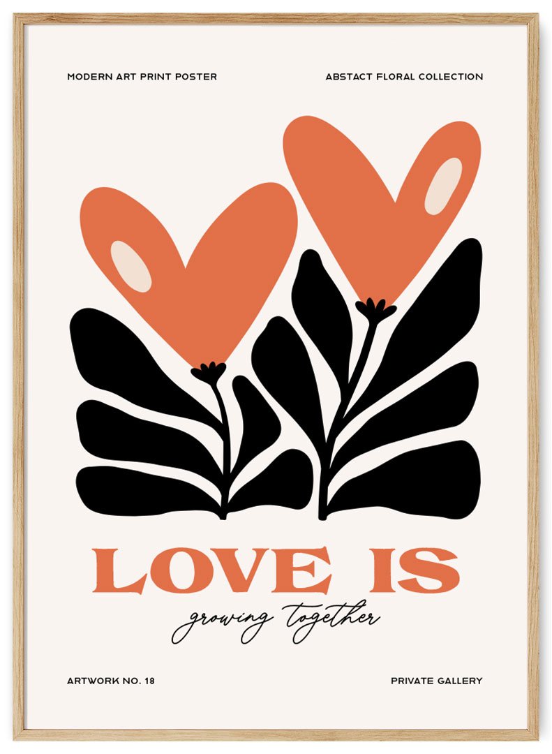 augti kartu plakatas