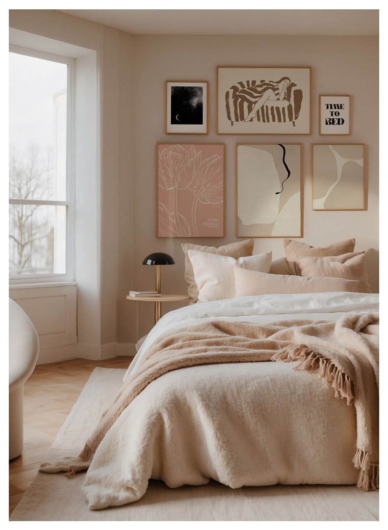 ramybes oaze plakatu rinkinys