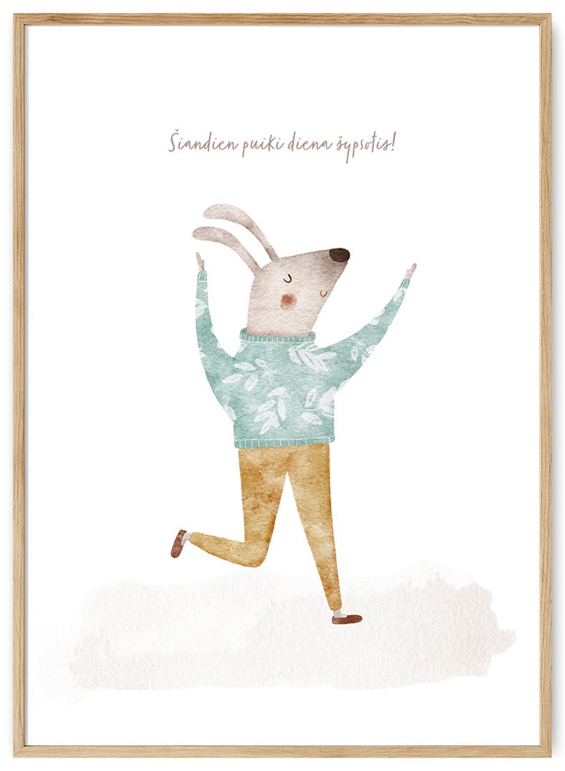 zuikio sypsena plakatas