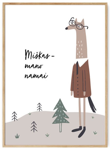 miskas mano namai plakatas