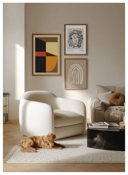 namu siluma plakatu rinkinys