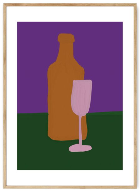 taure ir butelis plakatas