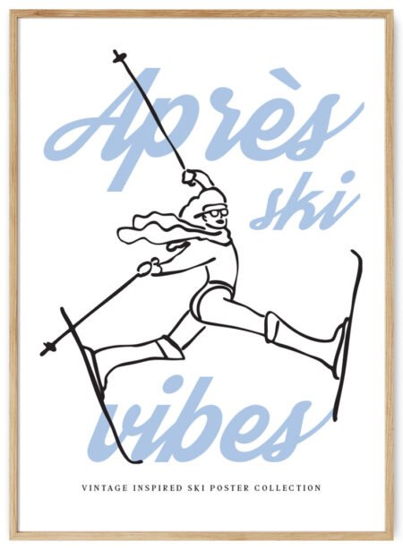 apres ski vaibas plakatas