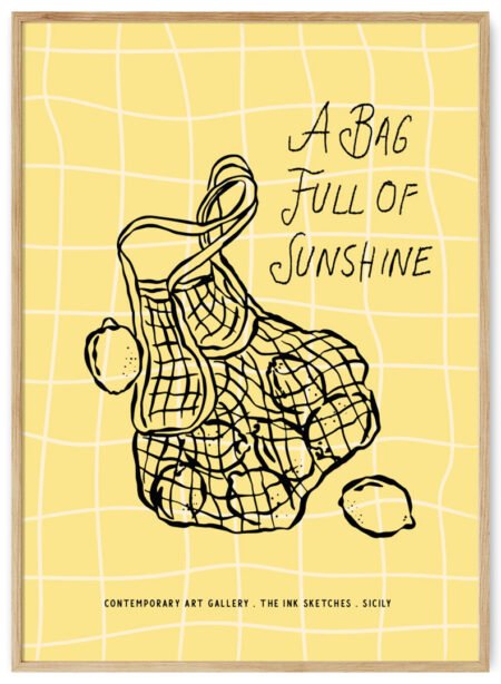 citrinu krepsys plakatas