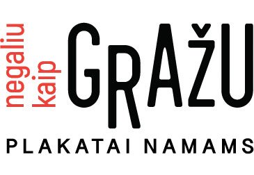 Plakatai namams – Paveikslai namams