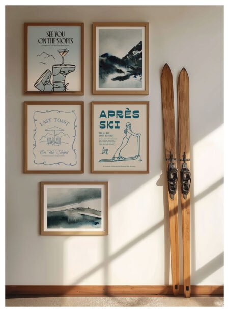 retro apres plakatai