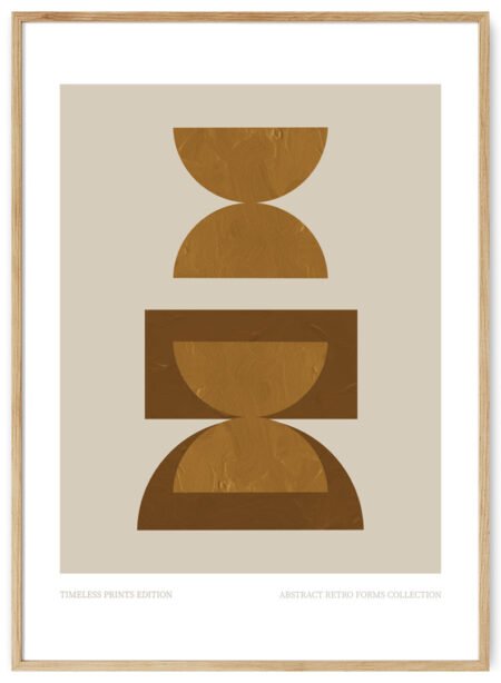 retro formos plakatas