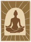 meditacija plakatas