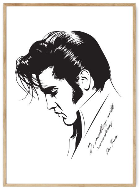 elvis plakatas